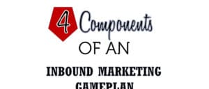 The 4 Components Of An Inbound Marketing Gameplan